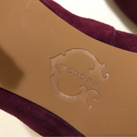 Suede Leather Heels NEW Cage Wrap Pumps Gladiator Bow Tie Metallic Gold Wine 7 - Picture 8 of 11